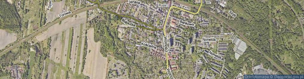 Zdjęcie satelitarne Macieja ul.